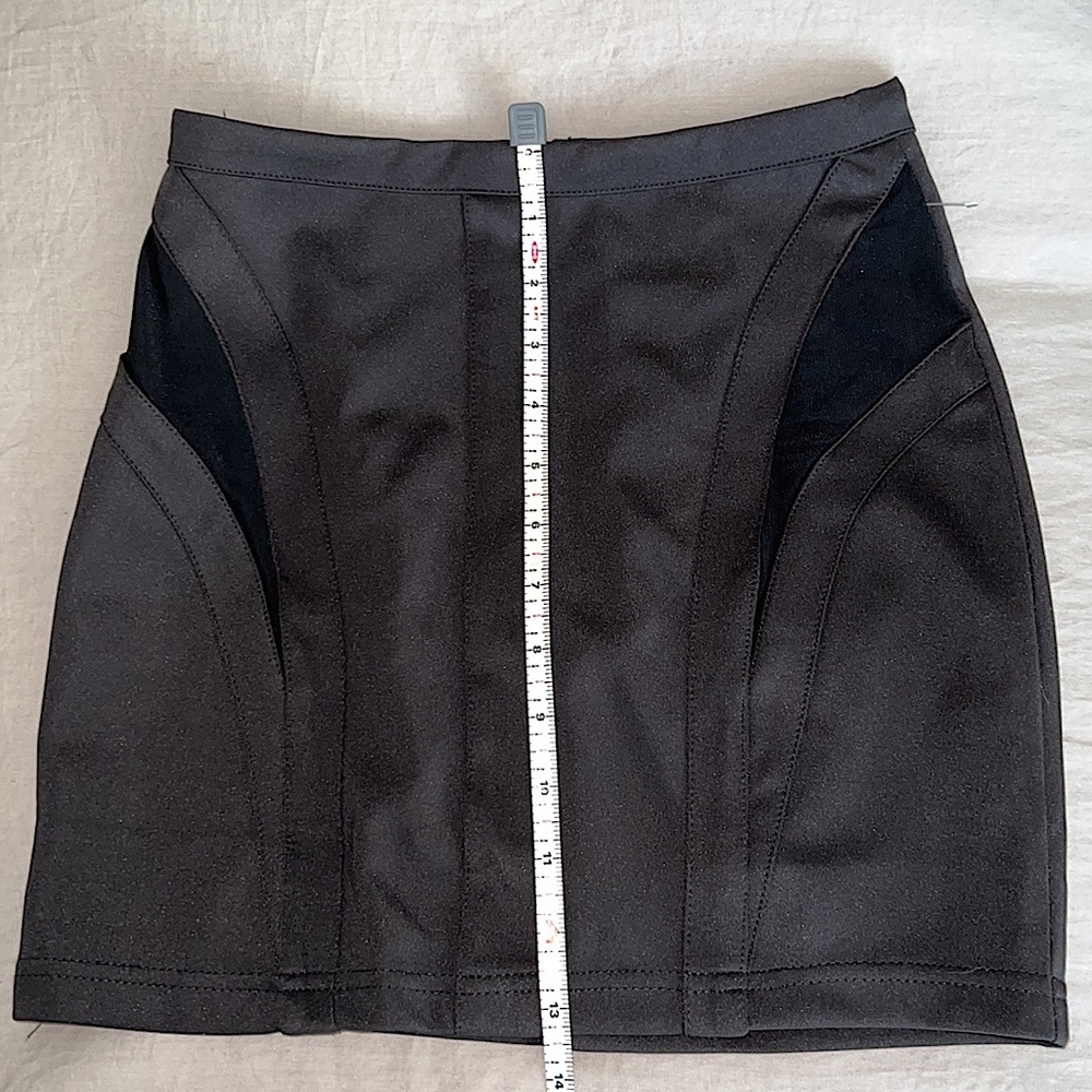 NWOT Tobi Mesh Cut-Out Mini Skirt
